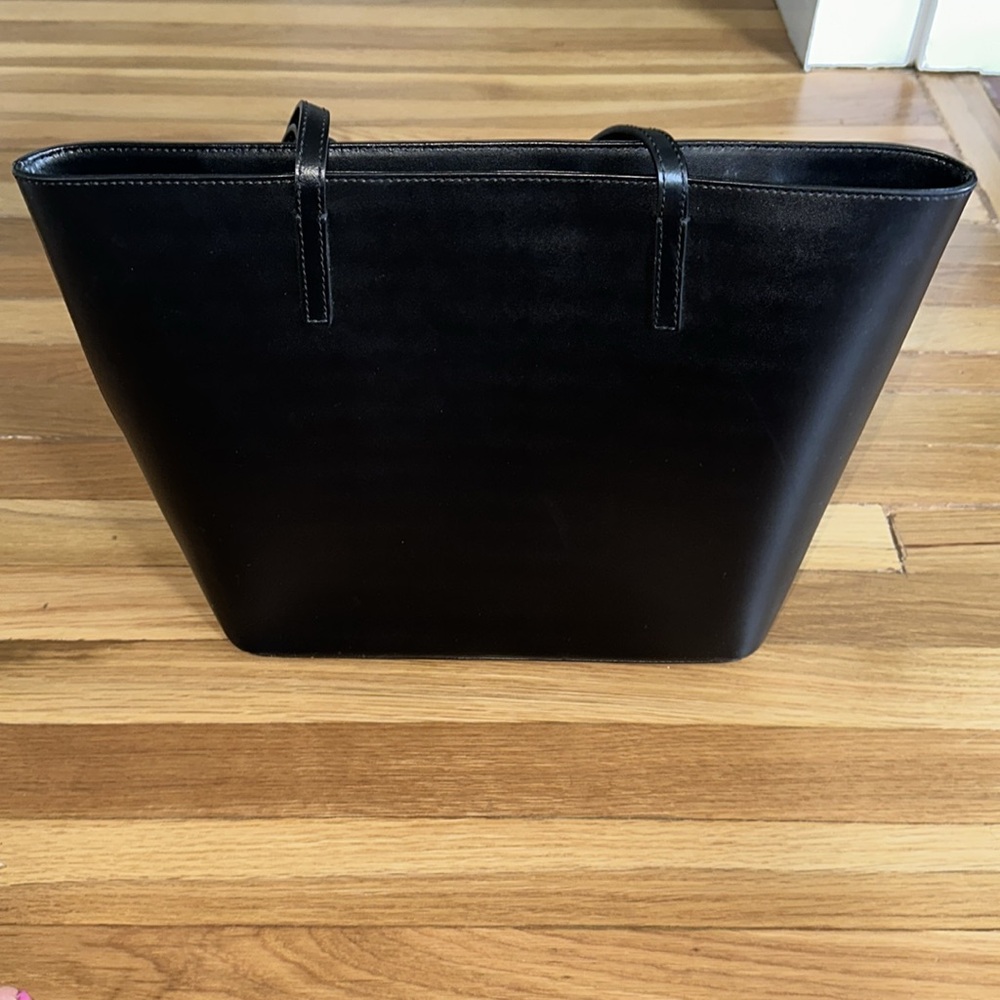 Kate Spade Black Saffiano Leather Tote - Picture 3 of 7